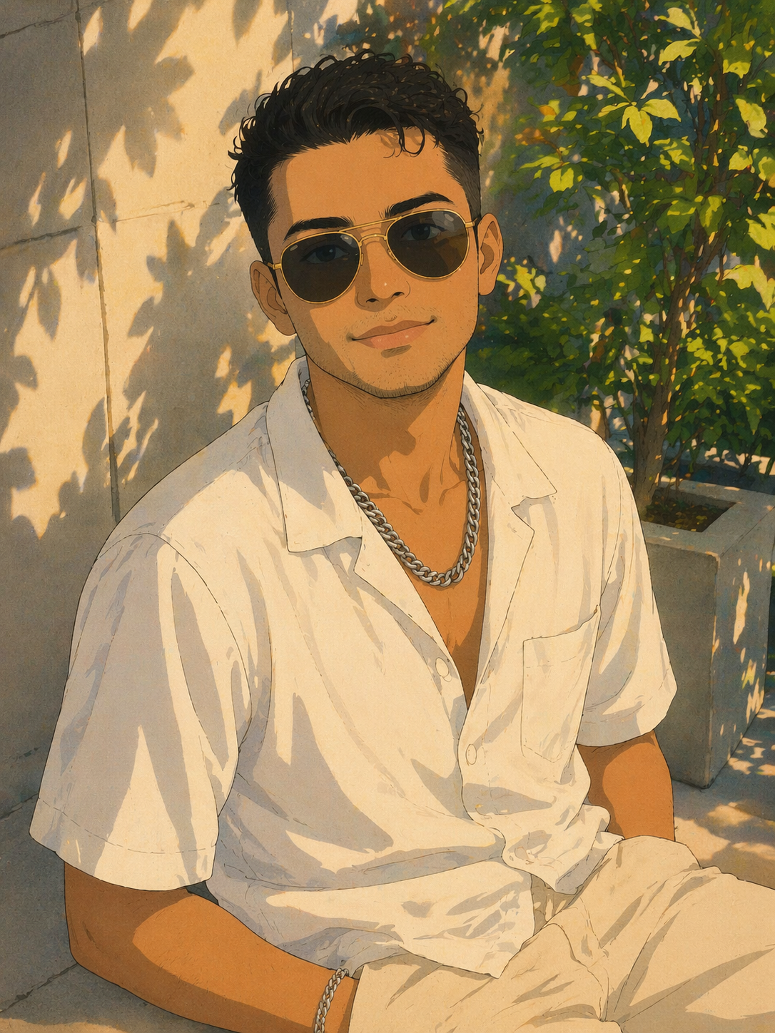 Portrait of Abdul Khan